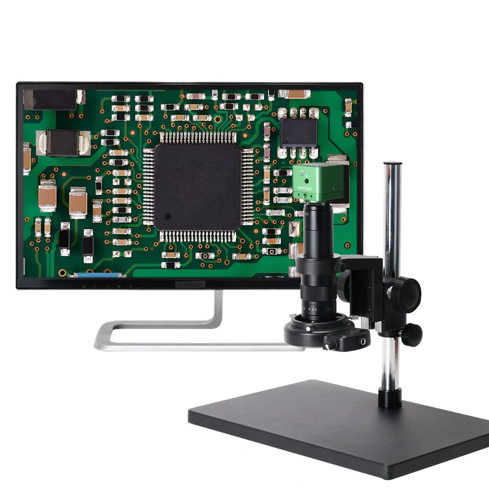 HAYEAR 41MP 4K USB Digital Microscope Camera | 180X Zoom | C-Mount for Soldering & Phone Repair - Image 3