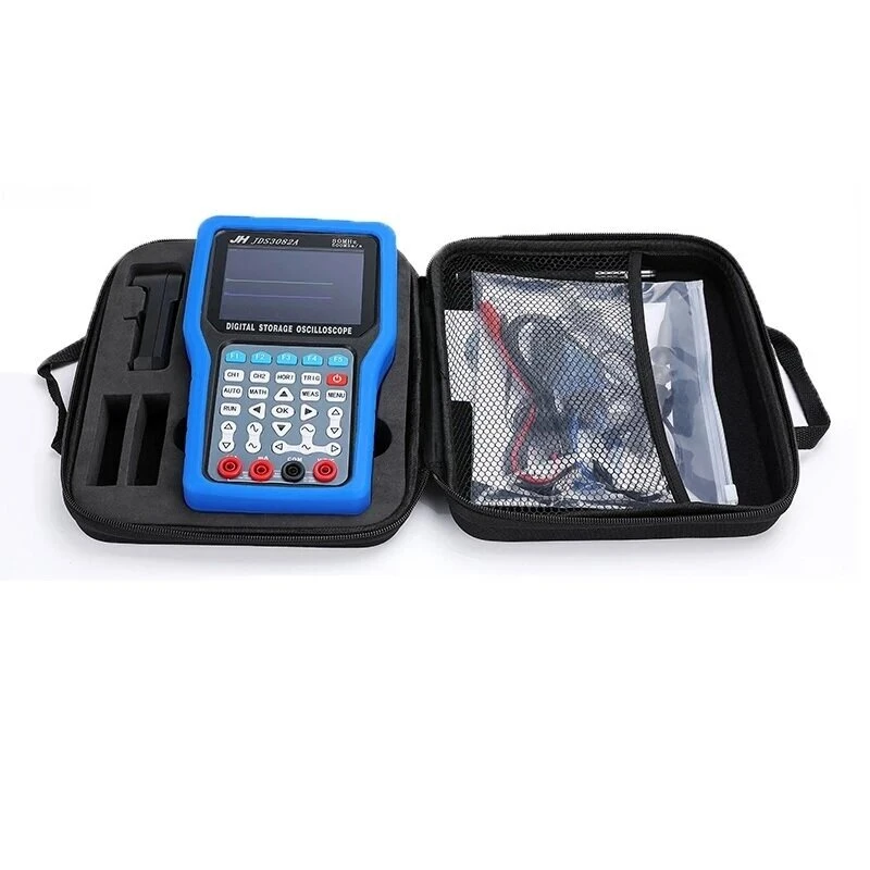 JinHan JDS3082A Hand-held Digital Oscilloscope | 80MHz 2CH 500MSa/s | Signal Generator & Multimeter 3-in-1 - Image 5