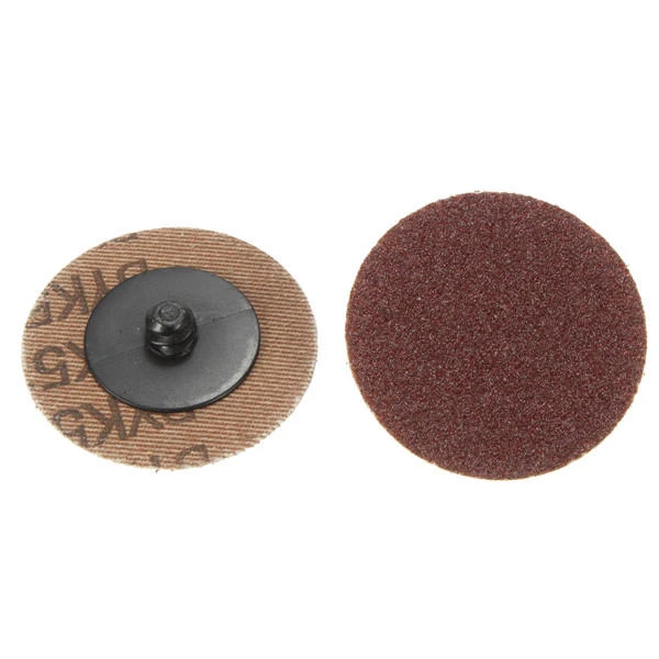 50pcs 2 Inch 80 Grit Roll Lock Sanding Discs | Abrasive Pads for Power Sanders - Image 5