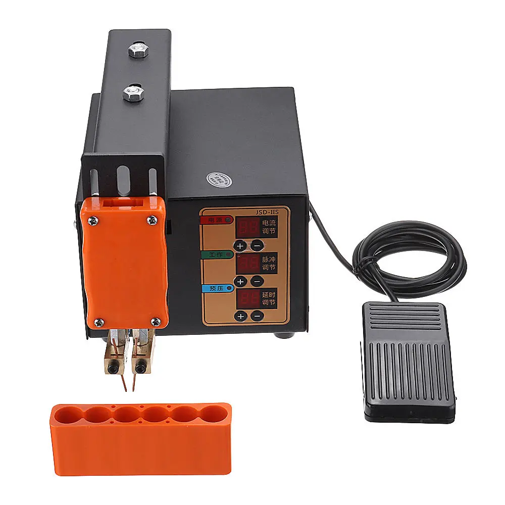 220V 3KW Battery Spot Welder | Extended Arm with Pulse & Current Display - Image 3