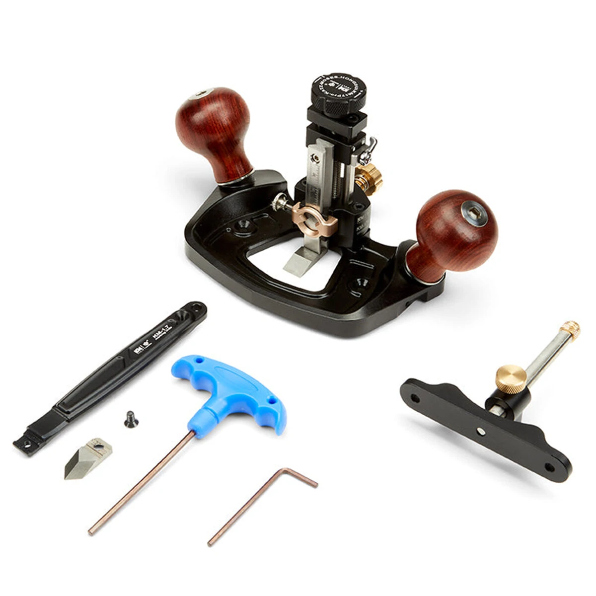 HONGDUI KM-17 Pro Router Plane | Adjustable Fence & CAM Lock | 1/2-Inch Dual Blade - Image 3