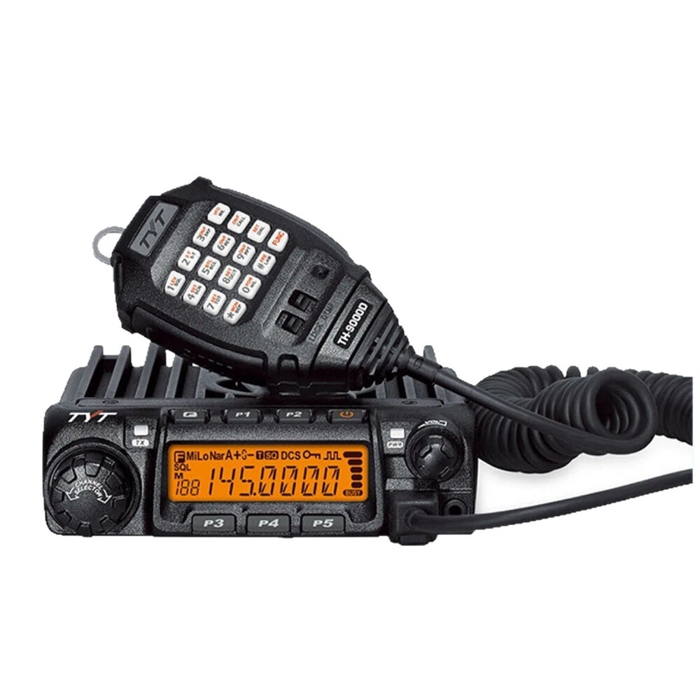 TYT TH-9000D Plus Mobile Radio | 60W Dual Band 136-174/400-470MHz | 200 Channel - Image 2