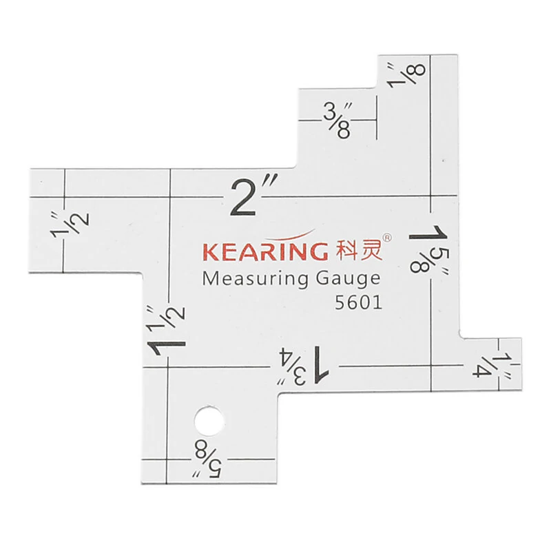 Metal Seam Gauge | Sewing & Quilting Ruler for Measuring, Hemming & Crafts - Image 2