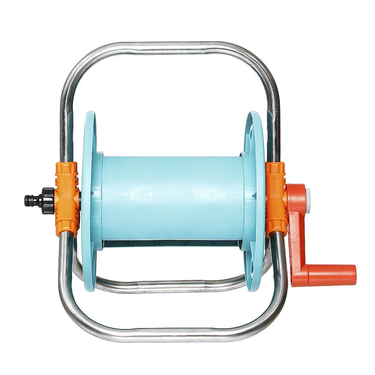 Portable Garden Hose Reel Cart - Outdoor Water Pipe Storage Holder & Caddy - Image 3