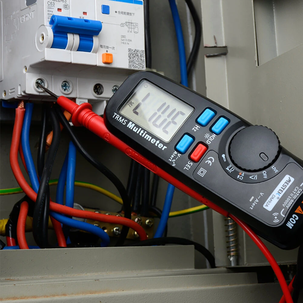 MESTEK DM92A Digital Multimeter | True RMS 6000 Counts | Auto Range & Temp - Image 4