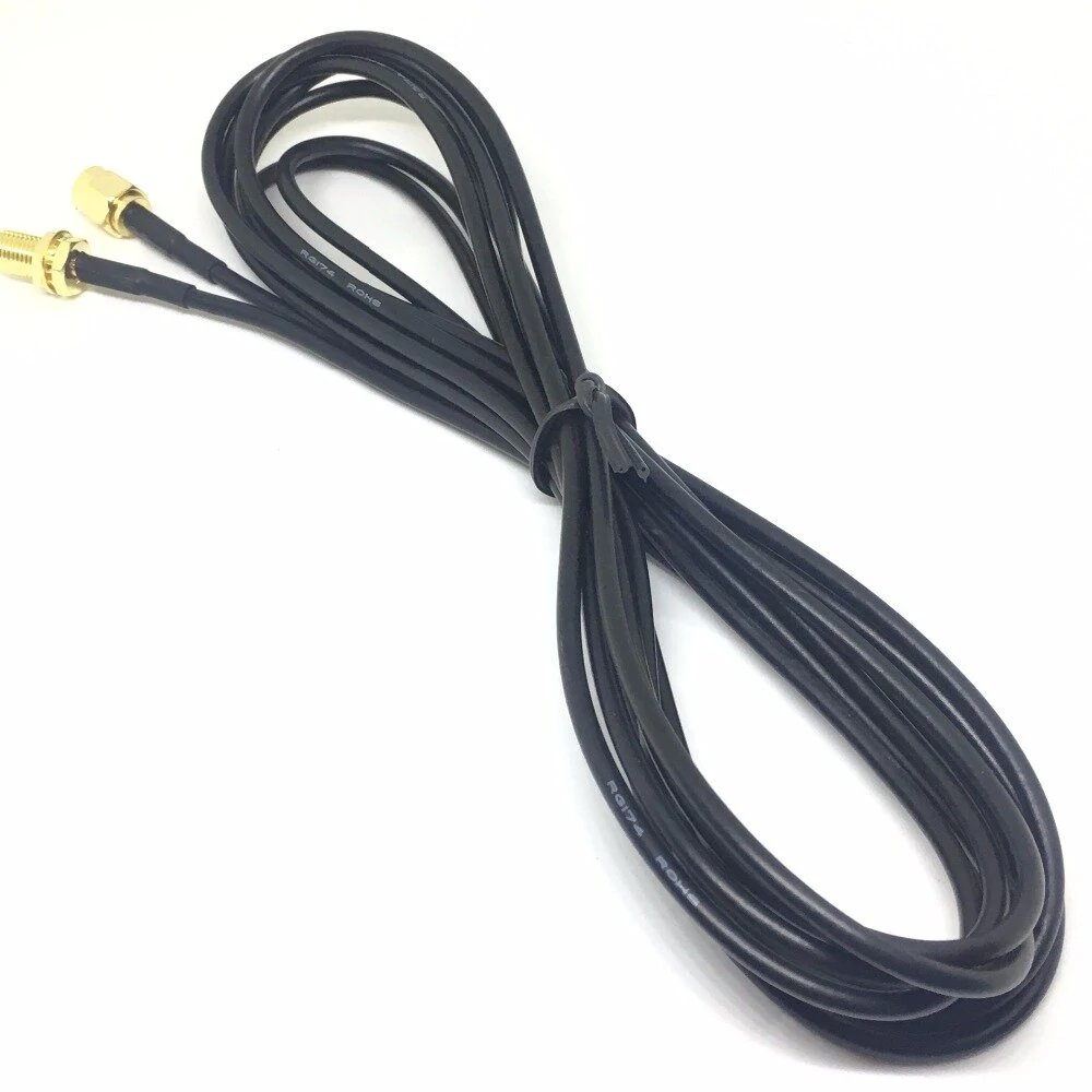 3M Wi-Fi Antenna Extension Cable | RP-SMA for Router & WAN | 3ft - Image 2
