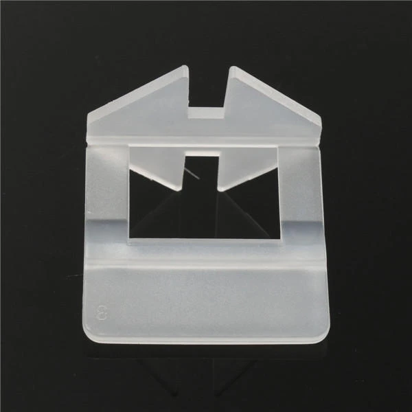 White Ceramic Tile Spacers - 200Pcs 1mm Plastic Tiling Clips | Accessibility Kit - Image 4