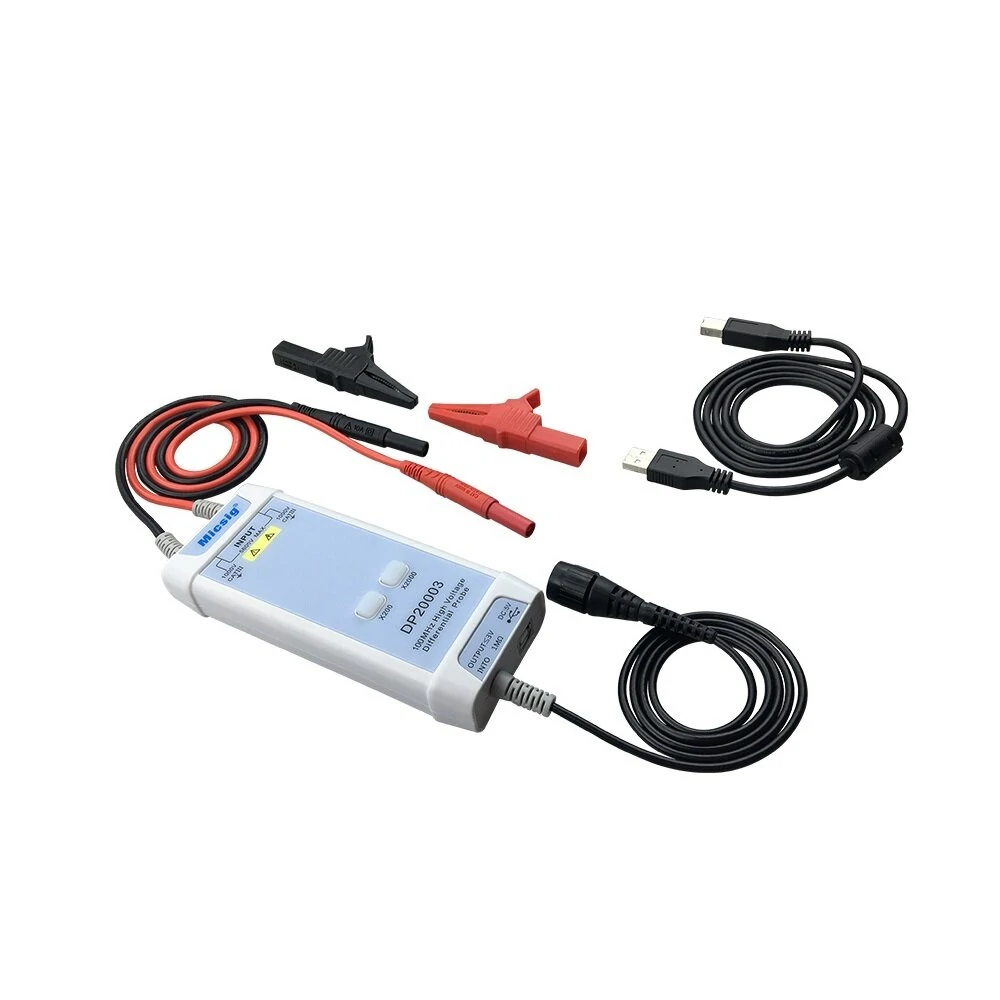 Micsig DP20003 High Voltage Differential Probe | 100MHz 5600V | 200X/2000X Attenuation - Image 2