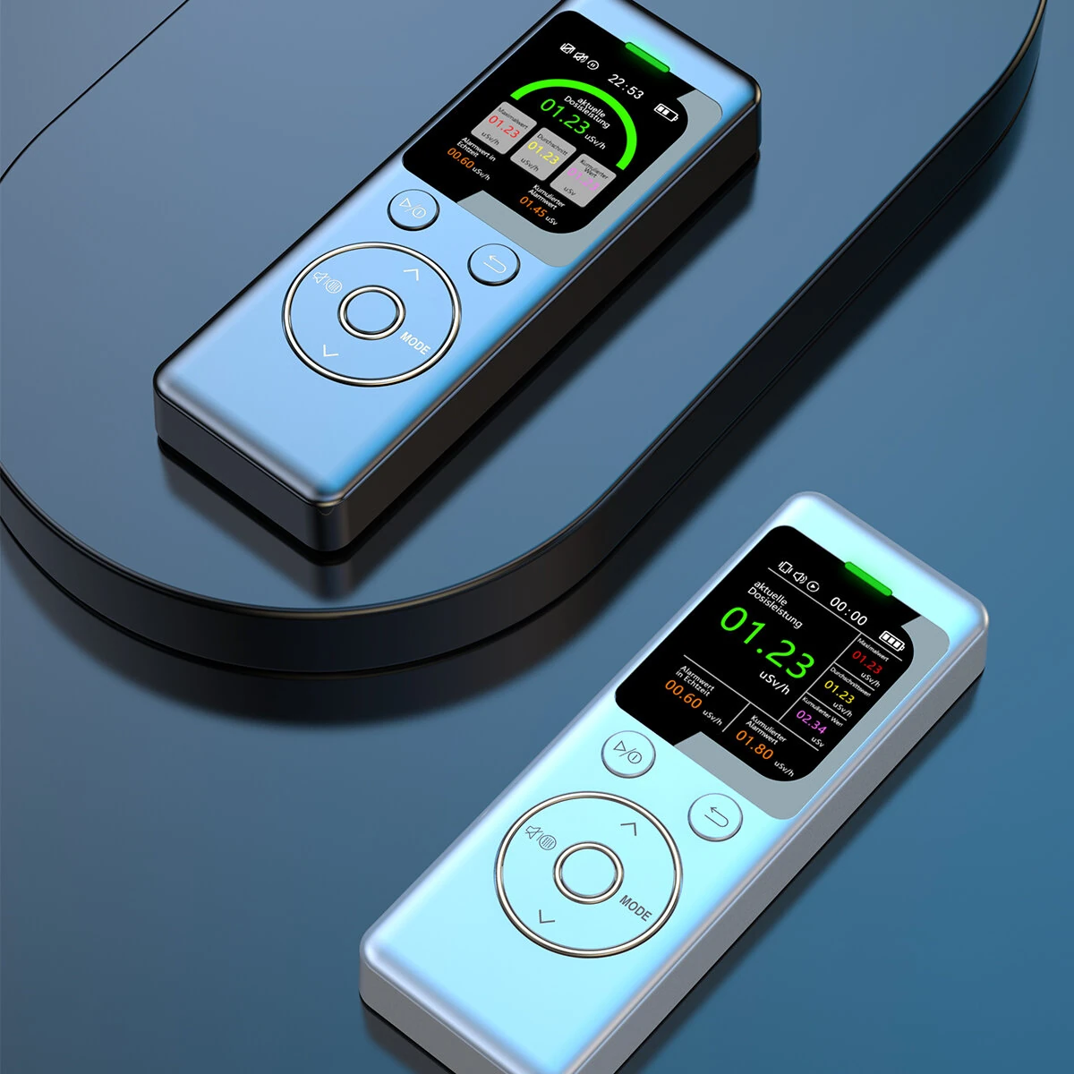 GM02 Geiger Counter | 48mm TFT Screen | 0.08-9999uSv/h | Magnetic Charging - Image 5