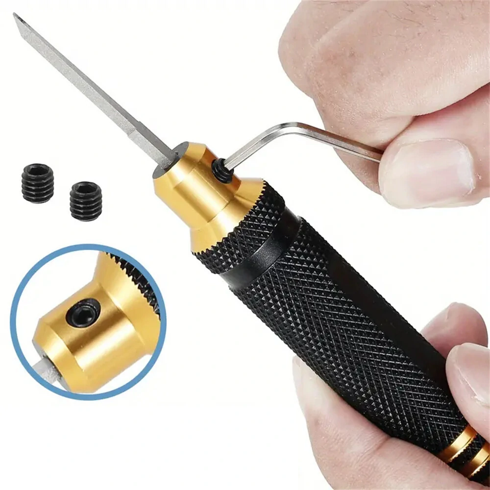 11PCS Super Slim Chisel Sharp Blades - Wear Resistant Modeling Scriber for Carving & Engraving - Image 2
