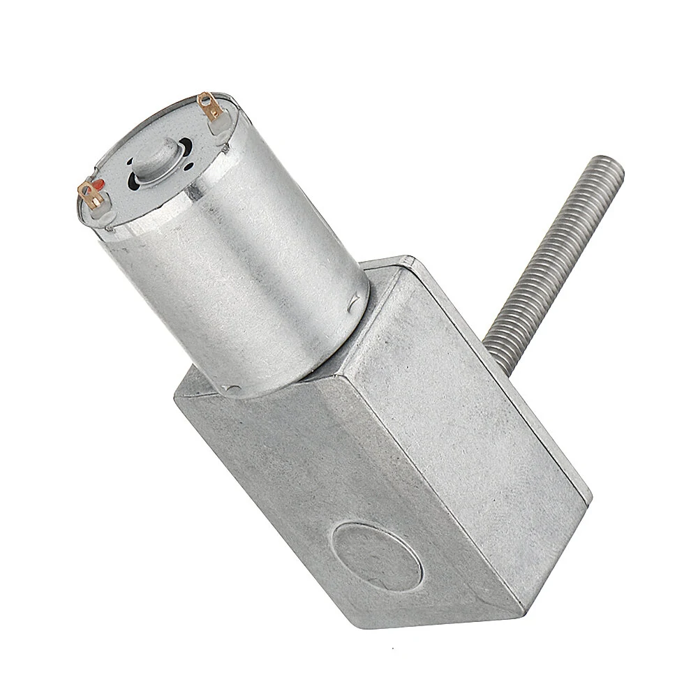 Machifit JGY370 12V DC Worm Gear Motor - 18RPM & 23RPM Self-Locking | 50mm M6 - Image 4