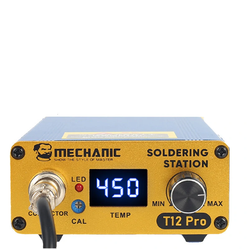 T12 Pro Digital Soldering Station - Intelligent Anti-static with T12 Iron Tip - Image 2