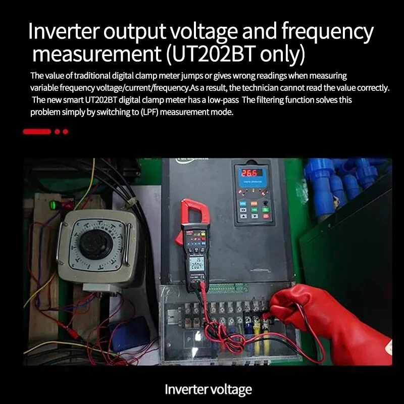 UNI-T UT202BT Bluetooth Clamp Meter - 600A AC/DC TRMS Ammeter Tester | NCV - Image 5