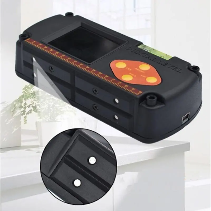 DAX Digital Level Protractor - Dual Axis Inclinometer with Magnetic Base | 0.1° Accuracy - Image 3