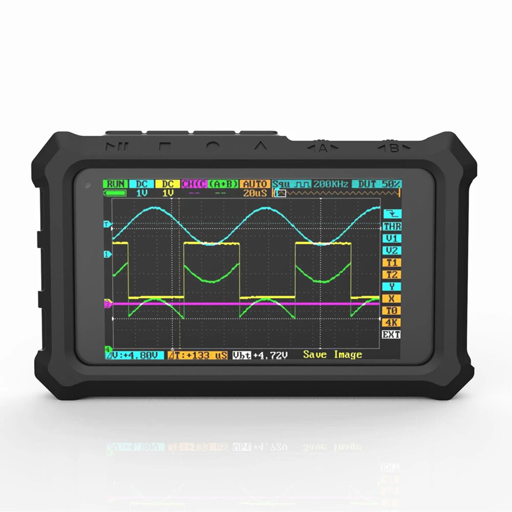 DS213 DS203 Mini Oscilloscope Storage Case - Portable LCD Digital Scope Silicone Cover - Image 2