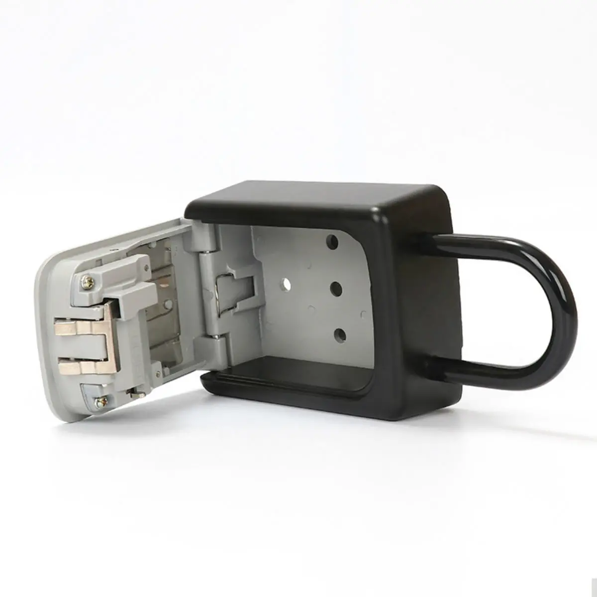 4 Digit Combination Lock Box - Key Storage Case & Code Padlock Organizer - Image 3