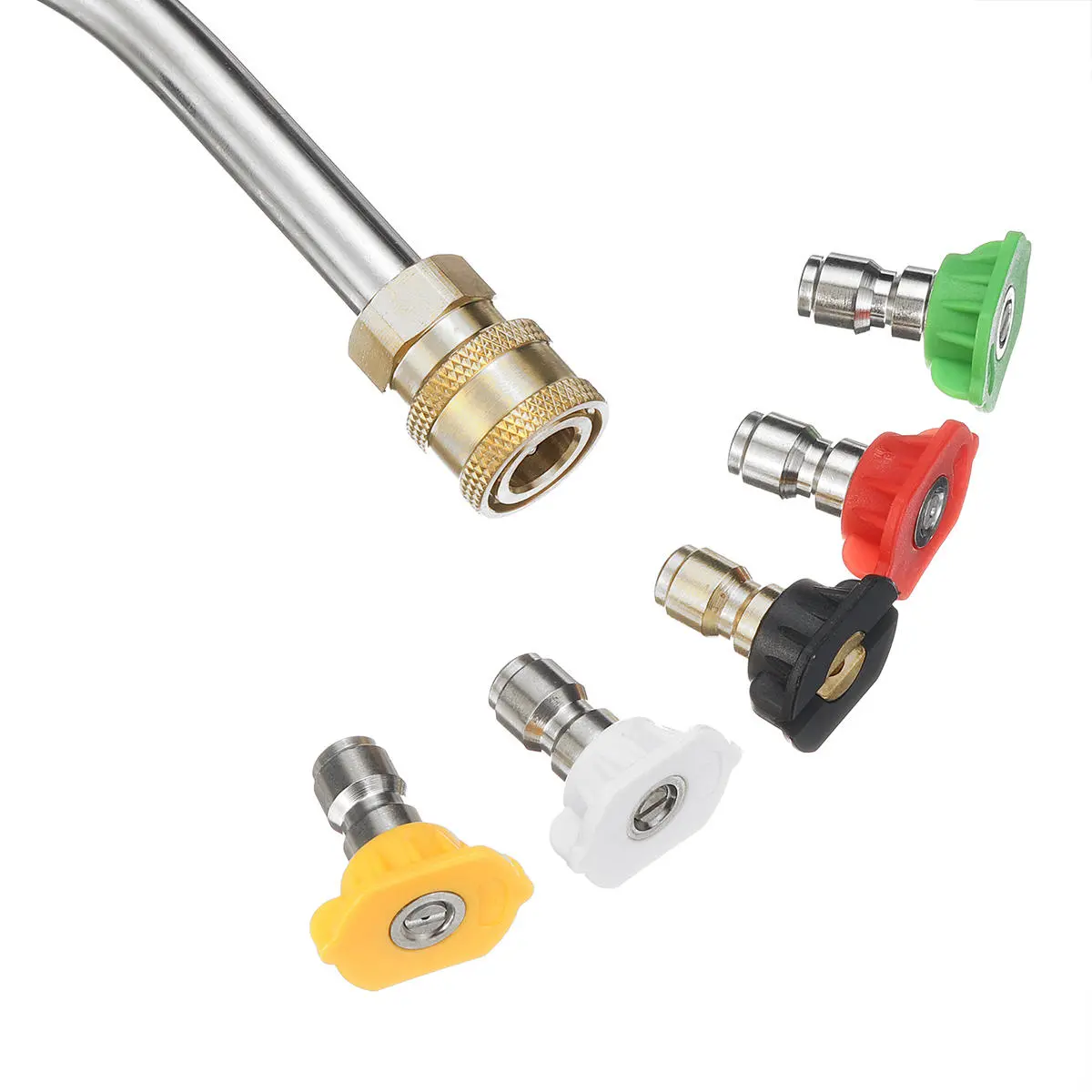 Jet Lance Nozzle with 5 Quick Tips | For Karcher K1-K7 Pressure Washers - Image 2