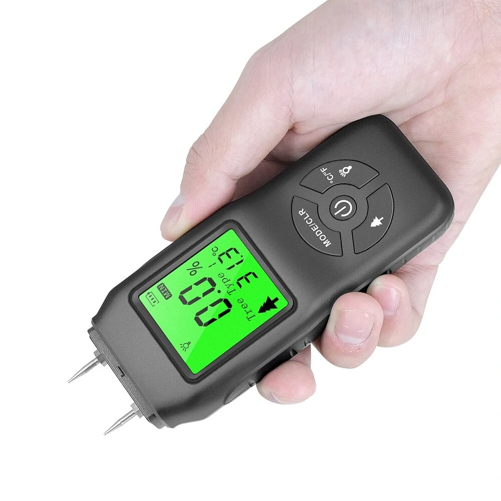 LCD Digital Hygrometer - Wood Moisture Meter for Plywood | 0~70% RH - Image 4