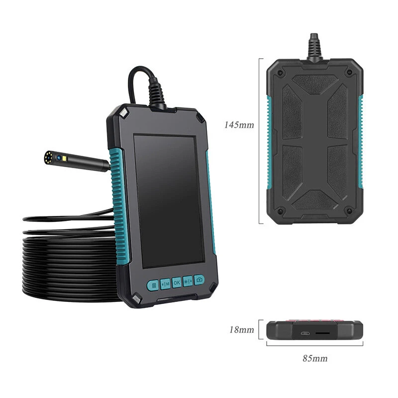 P40 Wireless Endoscope Camera - 4.3 Inch 1080P Dual Lens | IP68 Waterproof Borescope - Image 3