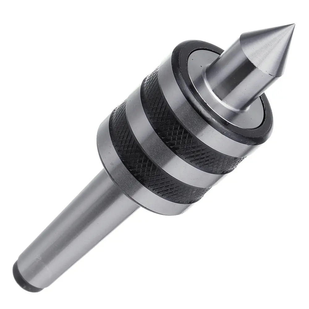 MT2 Live Center - 0.02 Inch Accuracy Lathe Tool with Triple Bearing - Image 2
