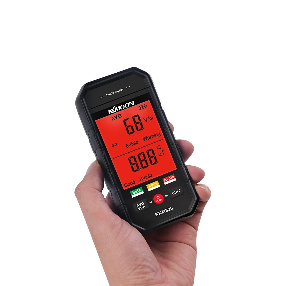 MT01R 3-inch EMF Tester | Electric & Magnetic Field Detector | Fast Radiation Assessment - Image 3