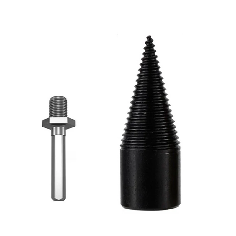 2PCS 32mm Fire Splitting Drill Bit | Screw Cone Driver Splitter for Camping - Image 3