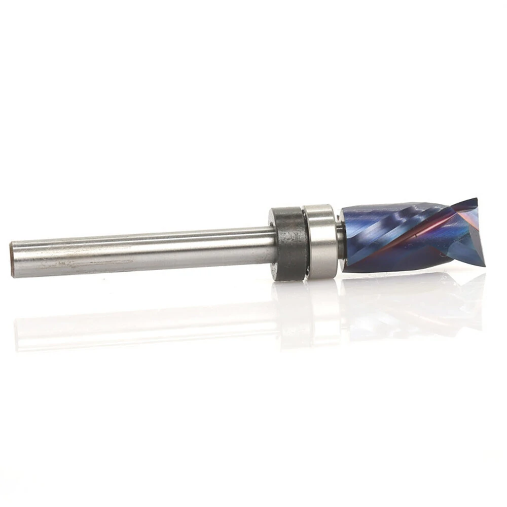 Blue Nano Coated High-End Milling Cutter | Extended Shaft Hard Alloy | Woodworking Router Bit - Image 4