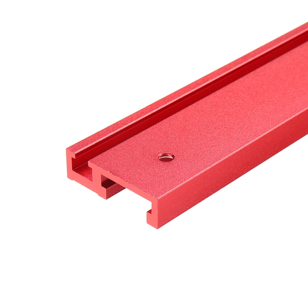 45 Type T-Track - 300-1220mm Red Aluminum Alloy Miter Track for Table Saw & Router Table - Image 5