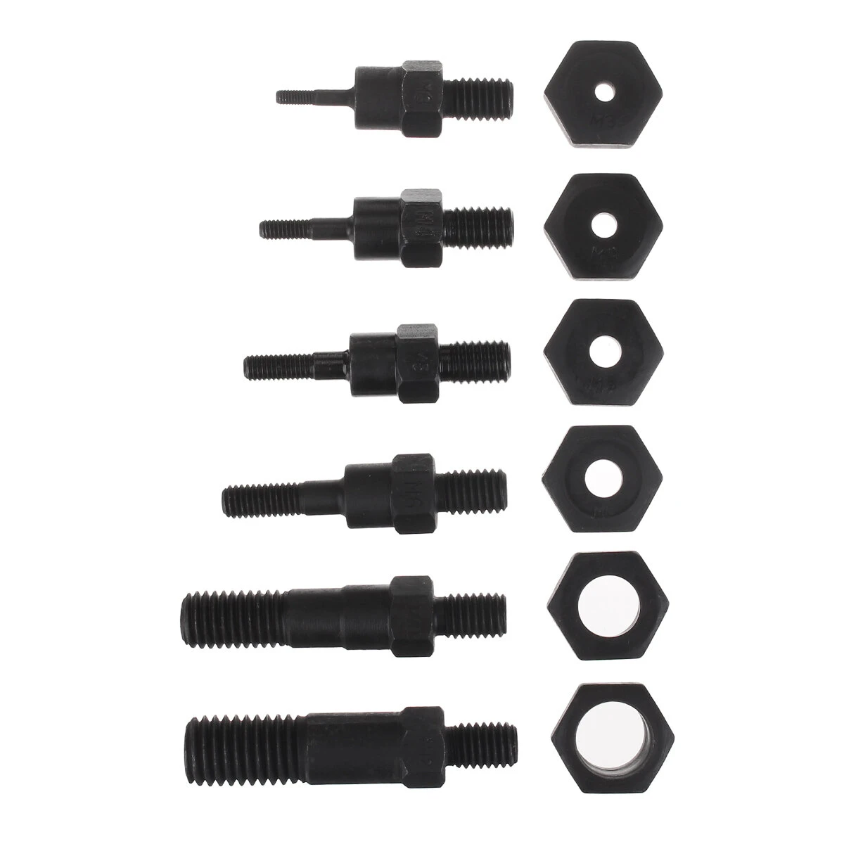 M3-M12 Riveter Tool Set - Rivet Nut Kit Insert Accessories | Drill Attachment - Image 5