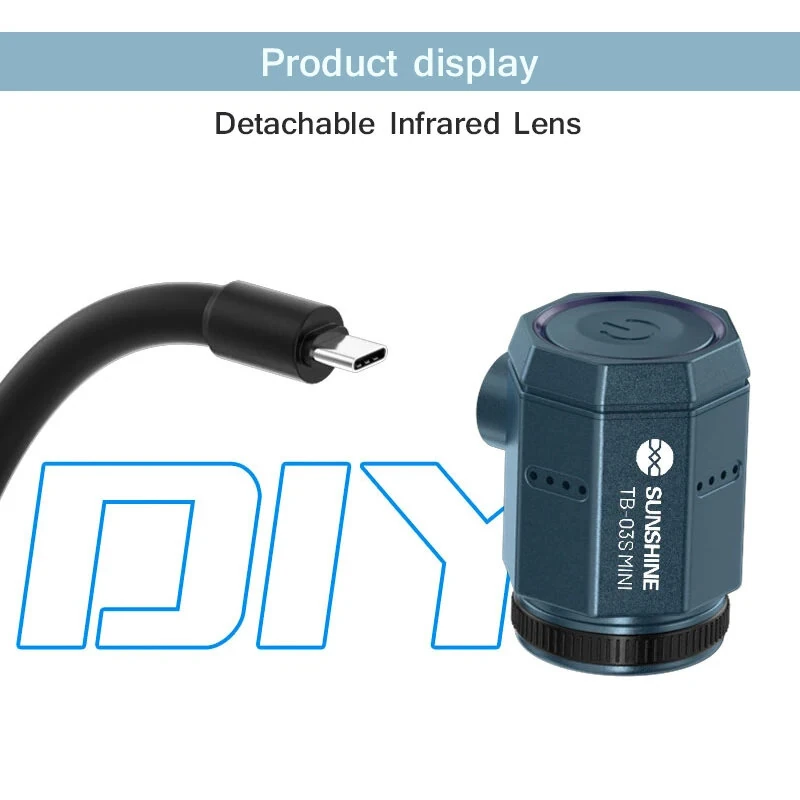 SUNSHINE TB-03S Mini Thermal Imager | 256x192 IR for PCB Repair & Diagnosis - Image 4