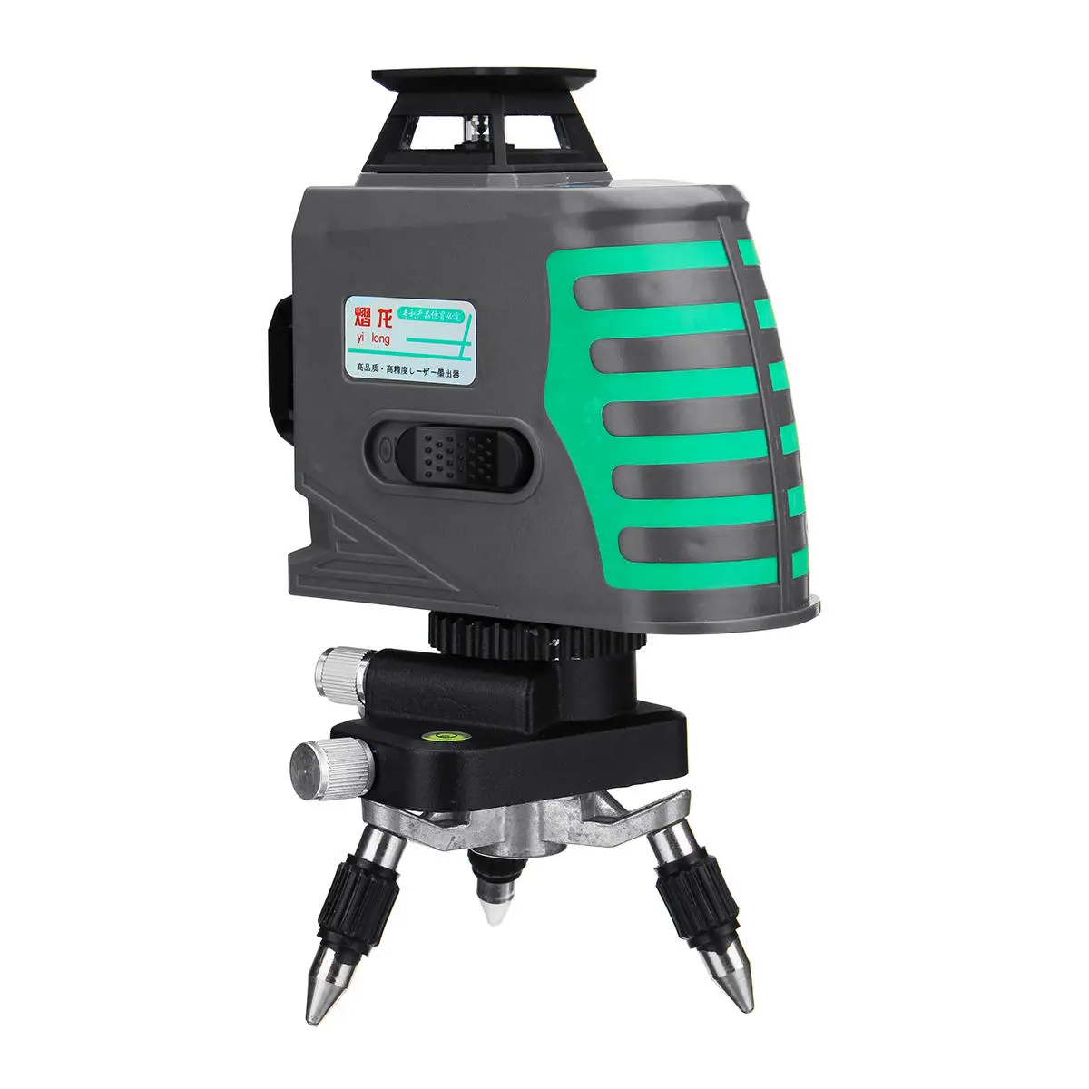 3D 12 Lines Laser Level Self-Leveling | 3x360 Green/Blue Light with Bracket - Image 3