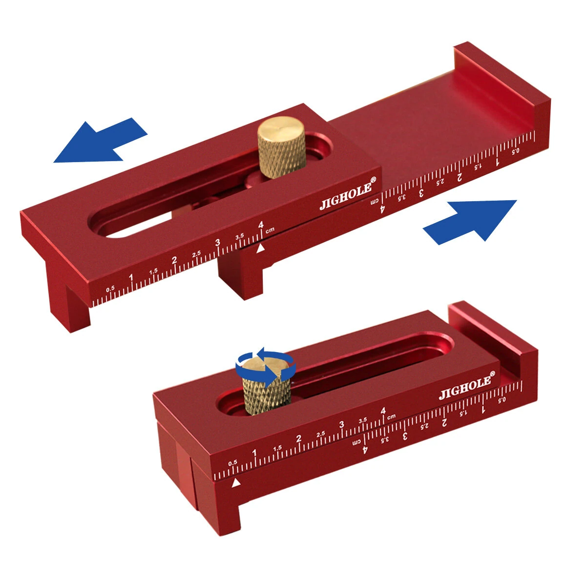 Aluminum Alloy Depth Gauge 5-40mm | Woodworking Saw Gap Measuring Tool - Image 3