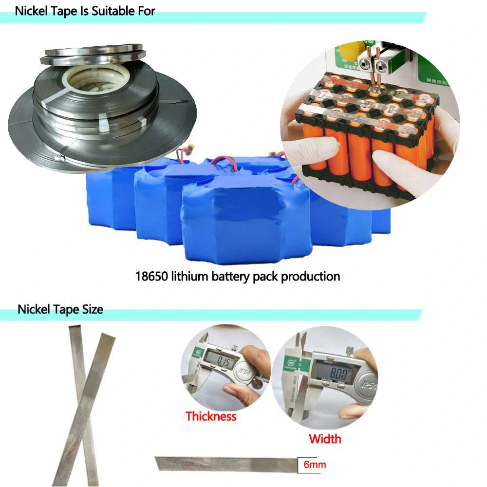 1kg Nickel Strip | 0.15x6mm for 18650 Battery Pack Welding - Nickel Plated Steel - Image 2