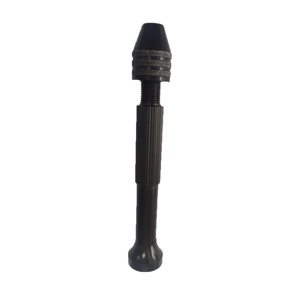 Mini Aluminum Hand Drill - 0.3-3.8mm Chuck with 10 Drill Bits | Rotary Tool - Image 2