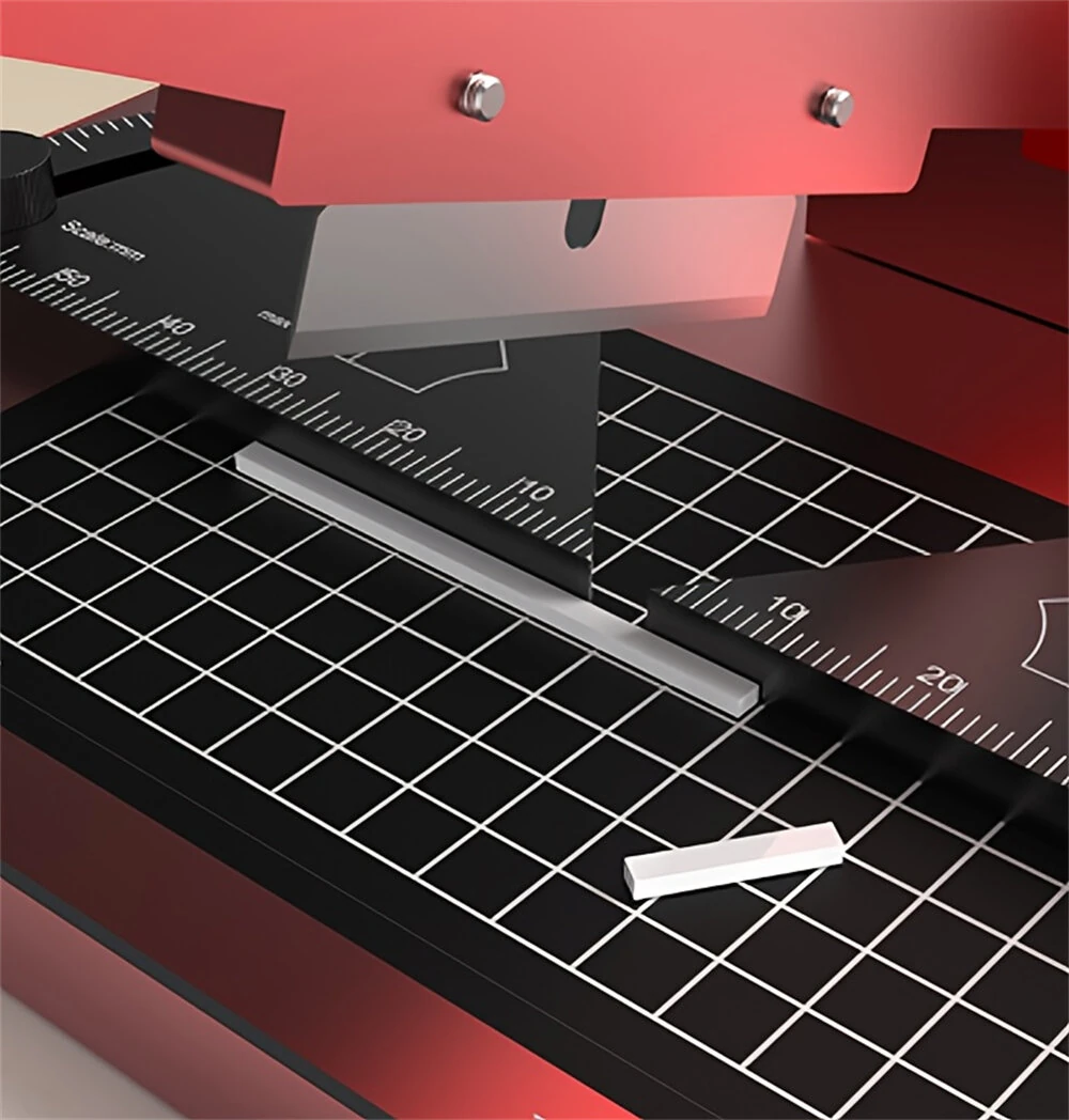 Angle Cutting Station Miter Cutter - Aluminum Alloy Desktop Tool with Interchangeable Blades - Image 5