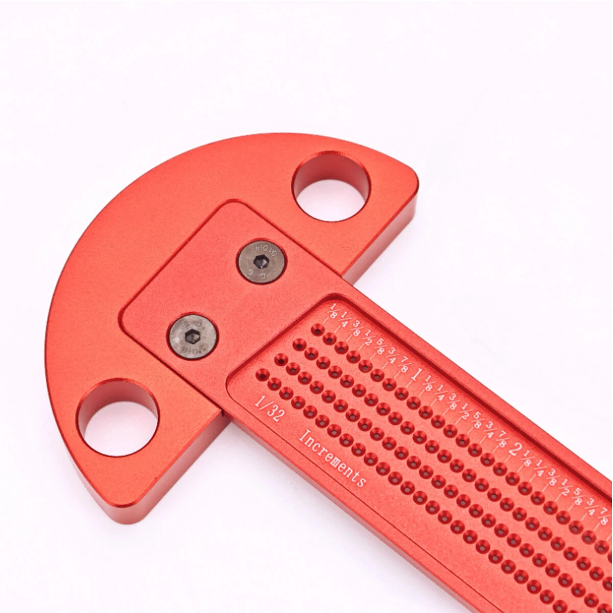 T-Square Ruler - Anodized Aluminum Alloy - 1/32 Inch Precision for Woodworking - Image 5