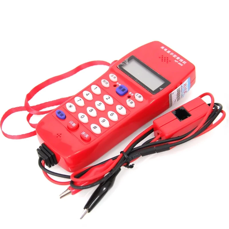 NOYAFA NF-866 Phone & LAN Cable Tester | Toner Tracker with FSK/DTMF Caller ID Display - Image 2