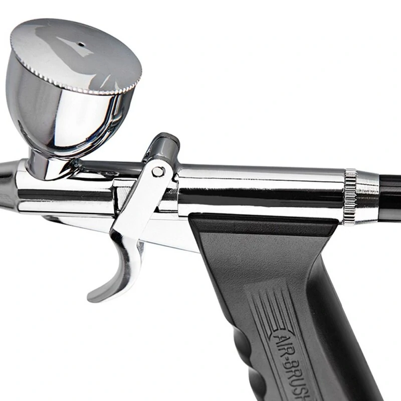 Iwata Airbrush Set - 0.3mm & 0.5mm Tips, 3 Cups | Double Action Spray Gun for Model, Nail, Car Paint - Image 5
