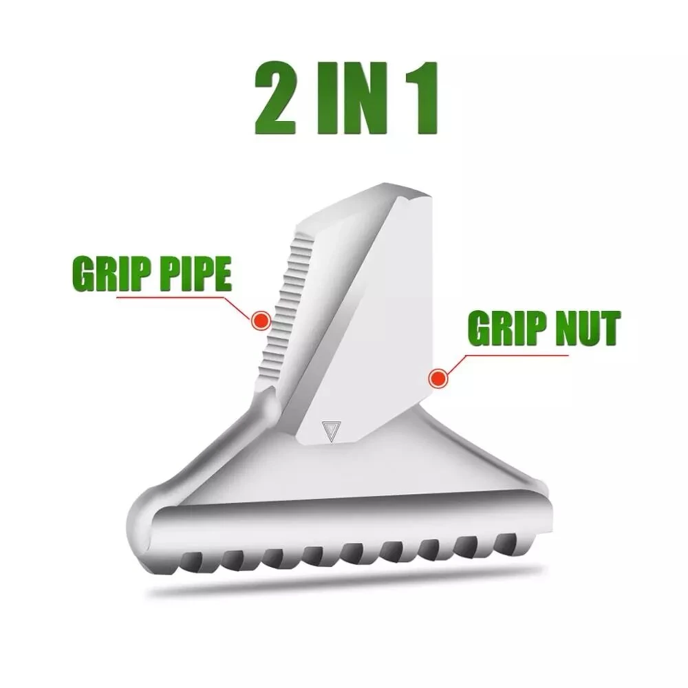 LAOA Adjustable Wrench 6 & 8 Inch | Monkey Pipe Wrench | Multifunction Car Tool - Image 3