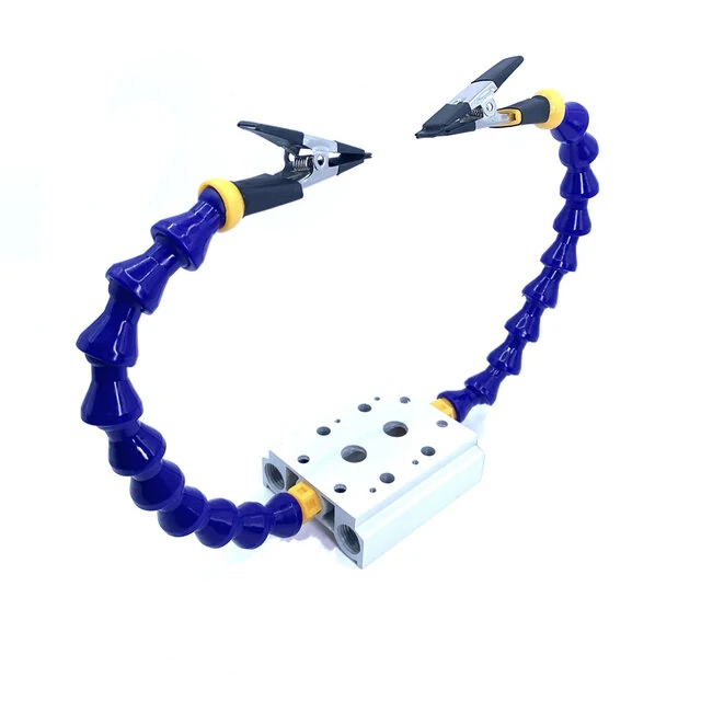 Two/Four/Six Brackets Bench Vise Table Clamp | Flexible Arm Aluminum Alloy | Soldering Iron & PCB Holder - Image 3