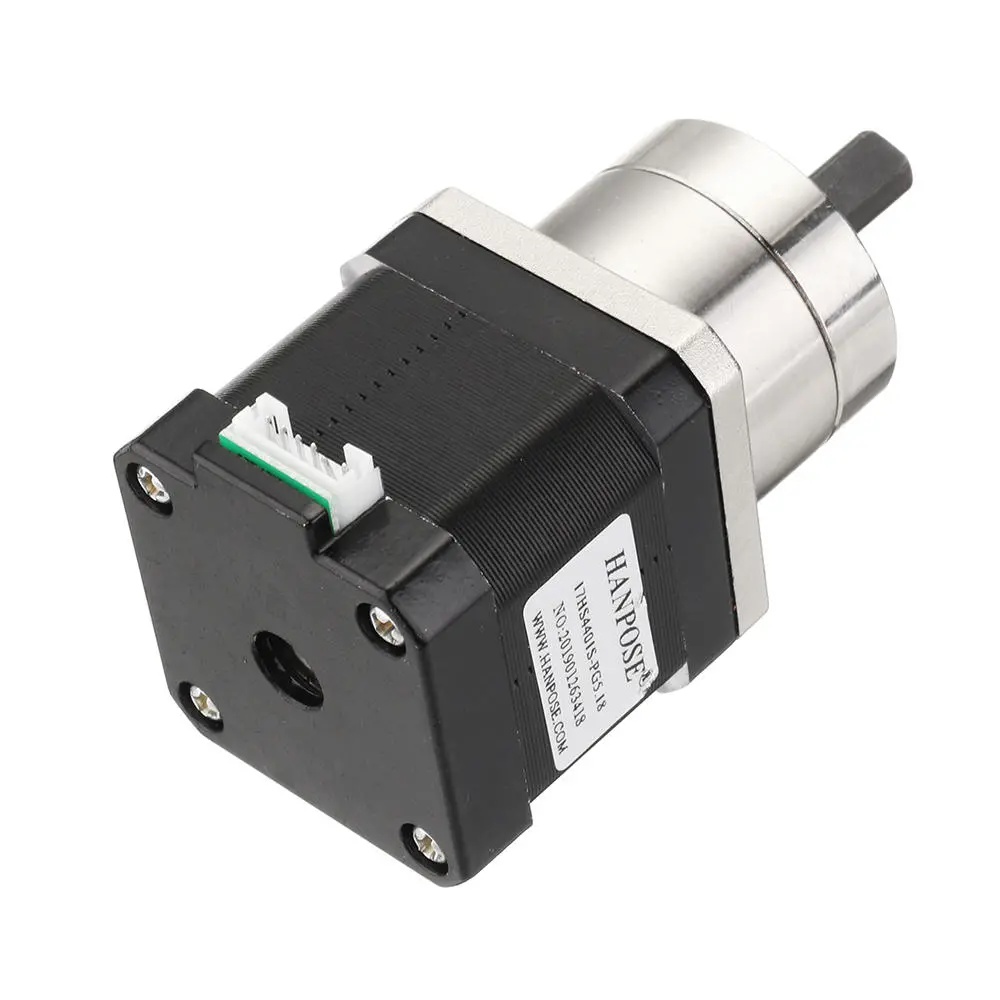 HANPOSE Nema 17 Stepper Motor | 42:1 Planetary Gearbox | 17HS4401S-PG - Image 3