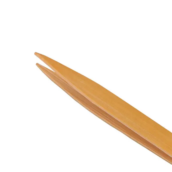 BST-20 Anti-Static Bamboo Tweezers | Industrial Non-Toothed & Anti-Loss - Image 2