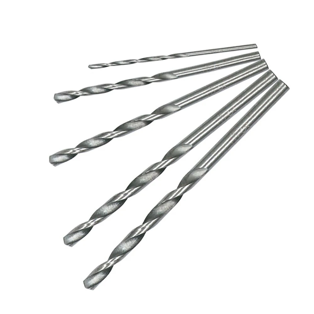 10pcs HSS Twist Drill Bit Set | 0.5-3.0mm For Woodworking & Repair - Image 3