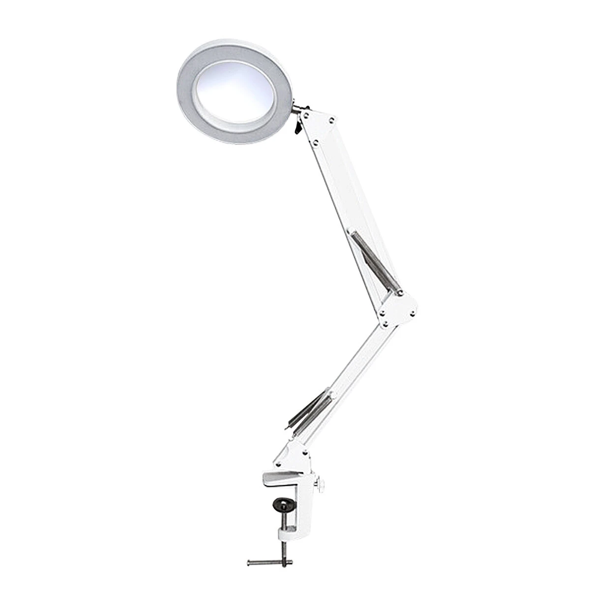 8X Magnifier with USB LED Light - 3 Color Illuminated Glass Table Lamp - Image 3