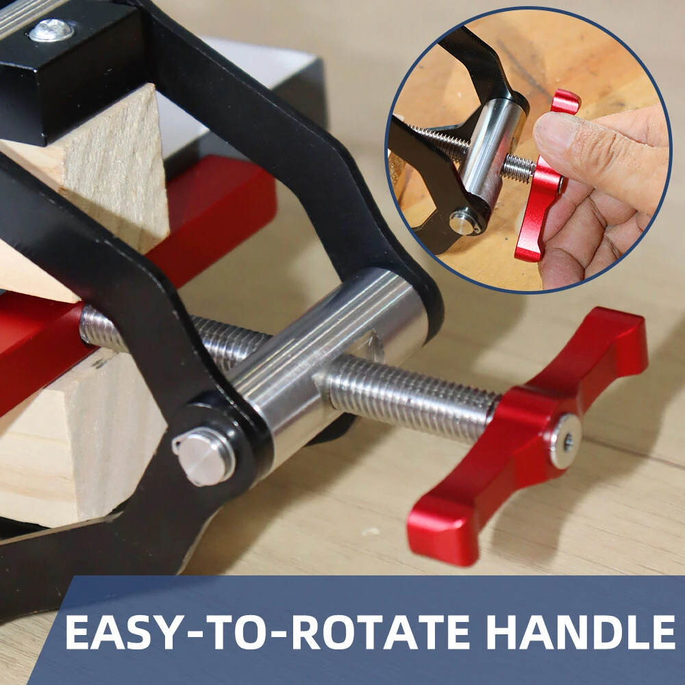 ENJOYWOOD 4-Way Panel Clamp | Wood Gluing Clamp for Cabinet & Furniture Making - Image 4