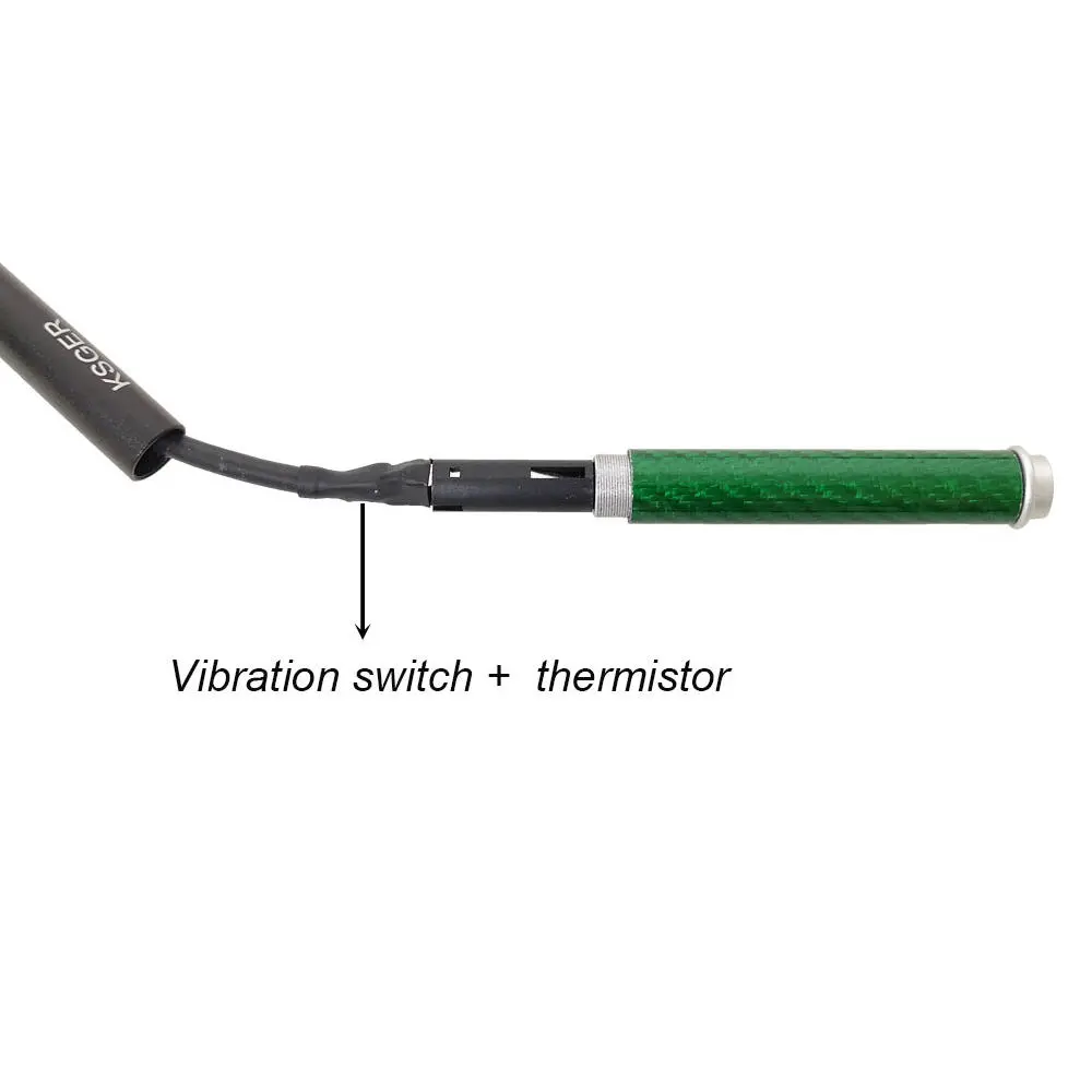 KSGER T12 Soldering Iron Handle - Aluminum Alloy & Carbon Fiber for STM32 OLED Station - Image 5