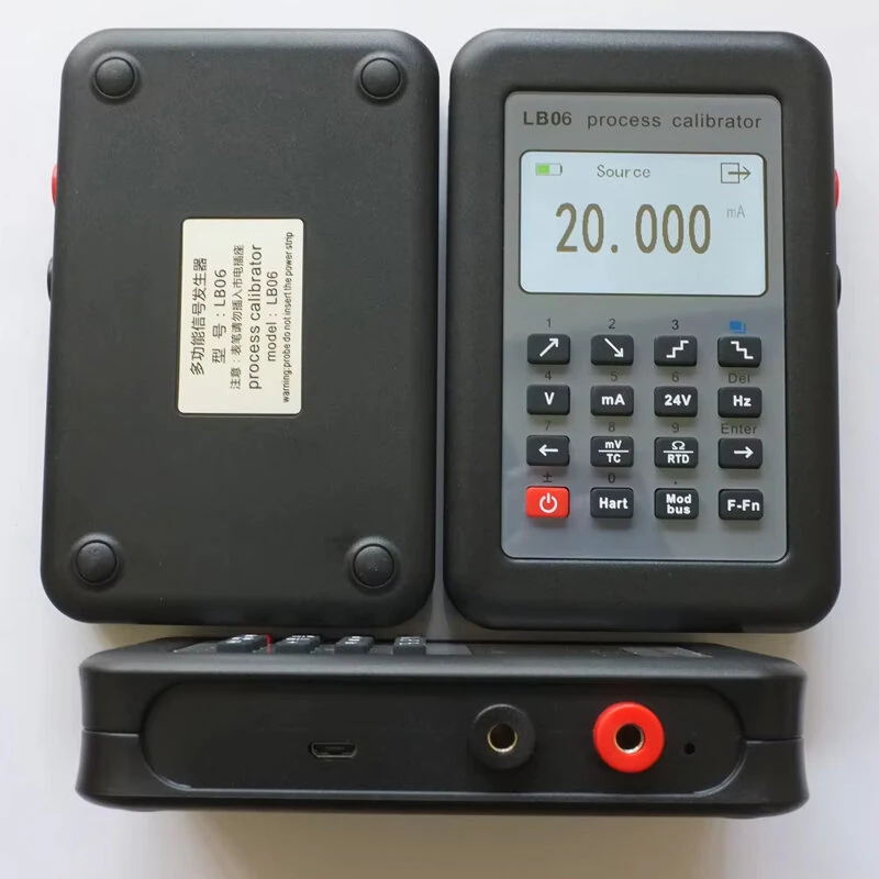 LB06 MODBUS HART Communicator | Process Calibrator for RTU, PT100, TC, 4-20mA, 0-10V - Image 2