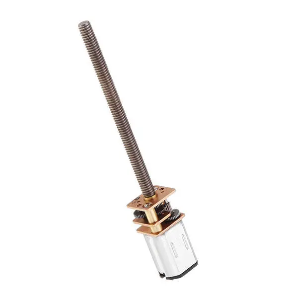 Chihai DC 6V 105rpm Gear Motor - Electric Motor with Threaded Shaft - Image 4