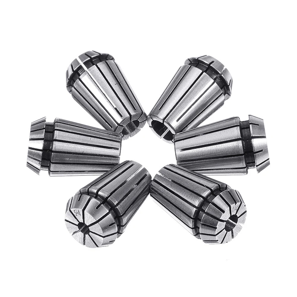 C20-ER20A-100L Collet Chuck Holder | 6pcs ER20 Spring Collets for CNC Milling Lathe - Image 5