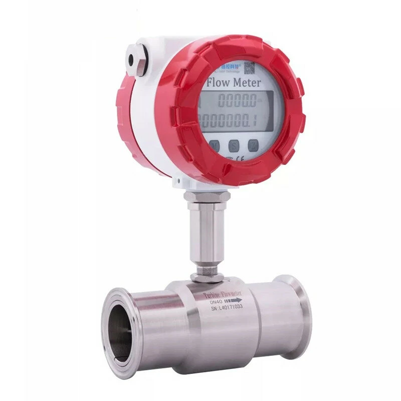 DN15/DN25 Turbine Flowmeter - Digital Flow Meter for Water, Diesel, Gasoline | 4-20mA - Image 2